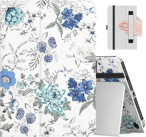 Miniatura 18 de MoKo - Funda compatible con la tablet Kindle Fire HD 8 y 8 Plus (10ª generación, versión de 2020), funda de soporte plegable y diseño delgado