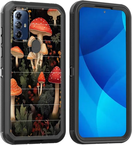Miniatura 65 de Funda para Moto G Play 4G 2024, cuerpo completo, protección contra caídas, resistente, 3 capas, militar, resistente, duradera, para Motorola Moto G