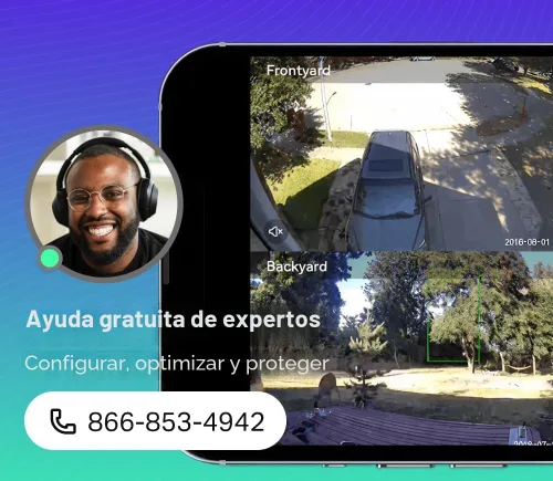 Miniatura 12 de WYZE Duo Cam Pan IP65 2K 360° Pan/Tilt Cámara de seguridad inteligente para el hogar con visión nocturna a color, compatible con Alexa y Google