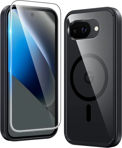 Miniatura 1491 de FNTCASE Funda para iPhone 13 Pro-Max: Fundas magnéticas transparentes compatibles con Magsafe Slim anti amarillamiento protección contra caídas