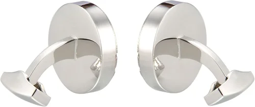 Miniatura 3 de Knighthood Gemelos de acero inoxidable para hombre, diseño de machanismo, gemelos de plata para camisa de negocios, regalos de boda con caja