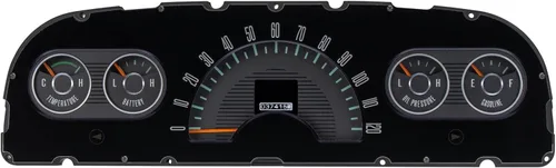 Miniatura 2 de Dakota Digital RTX-60C-PU-X Sistema de instrumentos de calibre Retrotech compatible con Chevy Pickup 1960-63