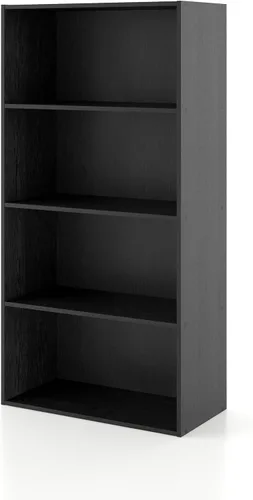 Miniatura 52 de Homes: Inside + Out Apexa - Estantería organizadora de almacenamiento de 2 cubos, estantería apilable de madera para cubos para organización