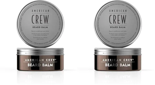 Miniatura 7 de American Crew Bálsamo para barba para hombre, acondicionador y suavizante para domar y peinar, aceite de almendras dulces y manteca de karité, 2.3