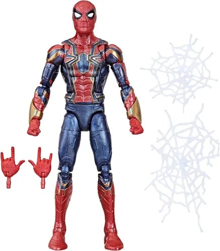 Marvel Legends Series Iron Spider, Avengers: Endgame Figura de acción coleccionable de Spider-Man de 6 pulgadas