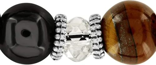 Miniatura 5 de Brazalete de gemas semipreciosas para curar los chacras para hombres y mujeres cristal contra la ansiedad piedra natural para aliviar el estrés