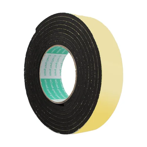 Miniatura 14 de Cinta de espuma de una sola cara autoadhesiva, [para accesorios domésticos, uso diario] - 0.197 in x 0.039 in / 32.8 ft / negro, amarillo / 2