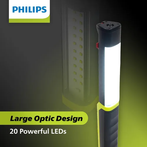 Miniatura 6 de Philips Xperion 6000 LED faro luz de trabajo, linterna profesional de 300 lúmenes con luz de inundación difusa y foco giratorio para mecánicos