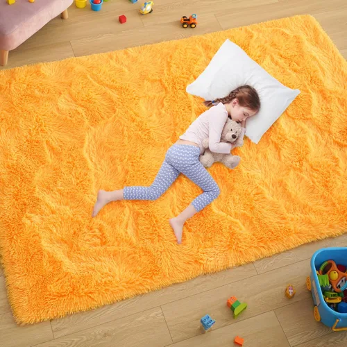 Miniatura 31 de ST. BRIDGE - Alfombra suave y esponjosa para la habitación de los niños, decoración para la guardería del bebé, alfombras antideslizantes, alfombras