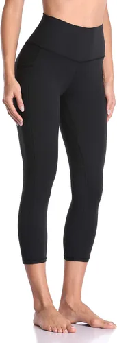 Miniatura 3 de Colorfulkoala - Leggings de cintura alta para mujer, con bolsillos, 21" de entrepierna