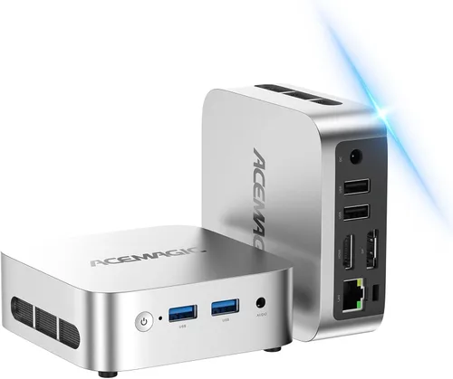 Miniatura 9 de ACEMAGIC Mini PC Windows 11 Pro, procesador AMD Ryzen 4300U de hasta 3.7 GHz, 16 GB DDR4 256 GB SSD, 4K triple pantalla WiFi5 BT4.2 VESA Micro PC