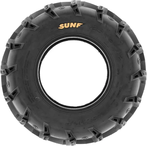 Miniatura 4 de Juego de 4 neumáticos SunF 25x8-12 delanteros y 25x10-12 traseros Deep Mud + Trail ATV UTV Off-Road Neumáticos, 6PR, sin cámara A050