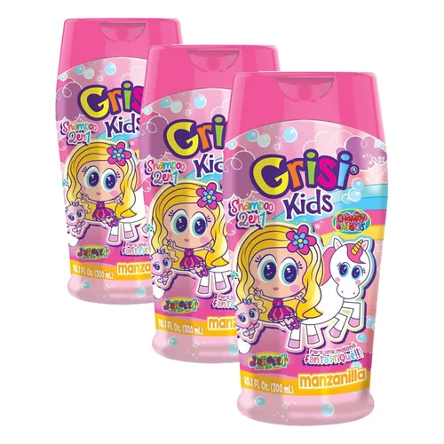 Miniatura 7 de Grisi Champú Manzanilla Kids para niñas, 10 onzas líquidas, 10 onzas