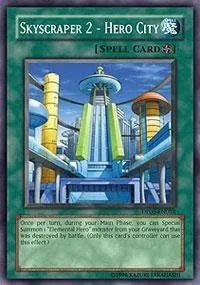 Yu-Gi-Oh! - Rascacielos 2 - Hero City (DP06-EN014) - Paquete Duelista 6 Jaden Yuki 3-1ª Edición - Super Raro