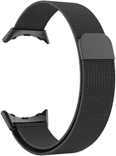 Miniatura 3 de Compatible con correas de repuesto para Google Pixel Watch, pulseras de bloqueo magnético de metal de acero inoxidable, correa de muñeca ajustable