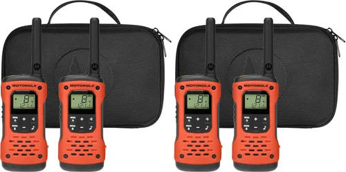 Miniatura 10 de Motorola Solutions, Radios portátiles FRS, T605_H2O, Talkabout, radios bidireccionales impermeables Walkie Talkie Preparación de emergencia