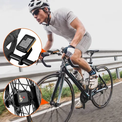 Miniatura 4 de COOSPO Paquete GPS Bike Computer BC200 Cadencia Sensor de Velocidad Bluetooth ANT+Ciclismo RPM Sensor BK467
