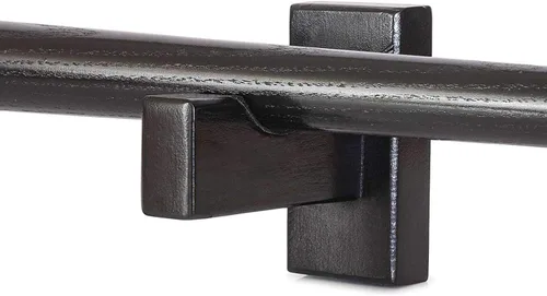 Miniatura 6 de TOBWOLF 2 vitrinas para bates de béisbol, soporte para colgar bates de béisbol, soporte horizontal para bates de béisbol de montaje en pared