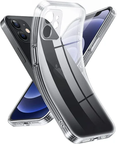 Miniatura 72 de Supdeal Funda transparente para iPhone 13 Pro, no amarillea, protección de cámara, probada en caídas de grado militar, transparente, a prueba