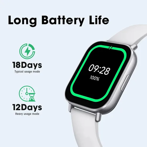 Miniatura 6 de XIAOMI Redmi 5 Active Smart Watch, reloj deportivo de contador de pasos para mujeres y hombres con pantalla LCD grande de 2 pulgadas, 140 modos