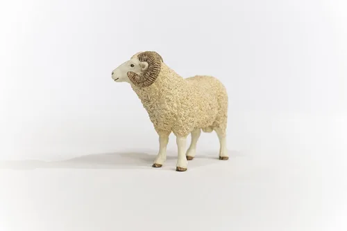 Miniatura 2 de Schleich Farm World, juguetes realistas de animales de granja para niños y niñas a partir de 3 años, figura de juguete Ram
