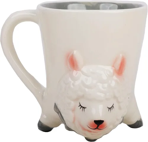 Miniatura 6 de Servette Home Taza de café de cerámica 10oz Tazas de animales - Elefante