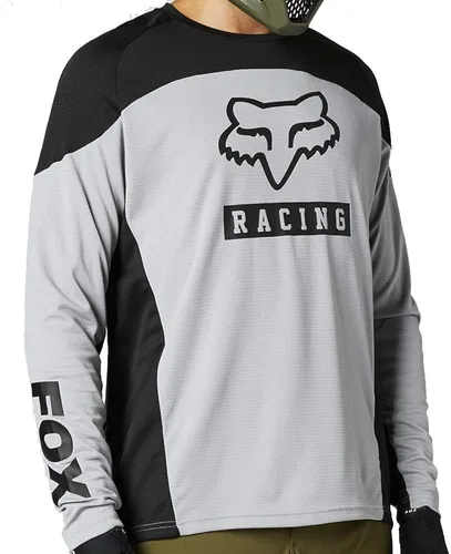 Miniatura 3 de Fox Racing Jersey de ciclismo de montaña de manga larga Defend para hombre