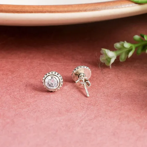 Miniatura 79 de Round Gemstone Stud Design 2