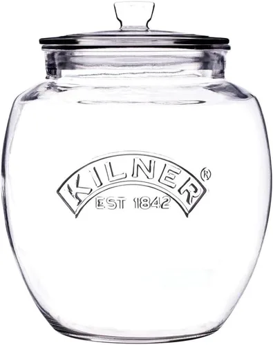 Miniatura 4 de Kilner Glassware - Tarro de almacenamiento universal duradero multiusos con tapa hermética, 28-3/4 onzas líquidas, 1 EA, transparente