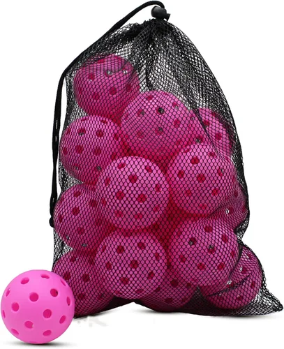 Miniatura 13 de Magicorange Pickleball Balls, 40 Holes Outdoor Pickleballs, High Elasticity & Durable Pickle Balls for All Style Pickleball Paddles