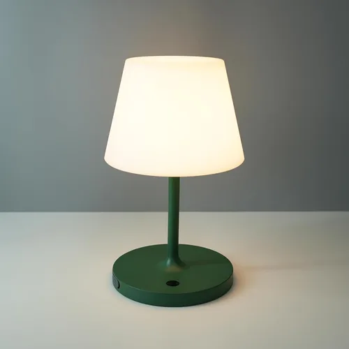 Miniatura 16 de WEILAILUX Lámpara de mesa para exteriores operada por batería, impermeable, lámpara de mesa inalámbrica recargable de 4000mAh, lámpara de escritorio