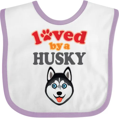 Miniatura 21 de inktastic Husky Dog Lover Baby Bib