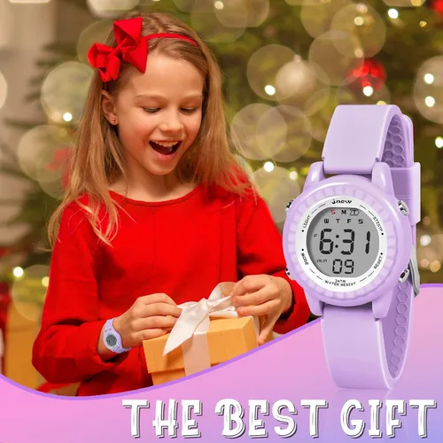 Miniatura 28 de Relojes para niñas y niños, relojes LED impermeables para niños - Los mejores regalos para niños