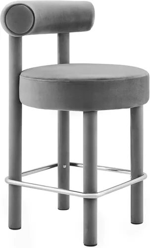 Miniatura 39 de Modway EEI-6705-IVO Toulouse Boucle - Juego de 2 sillas de comedor de tela, color marfil