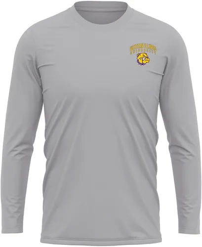 Miniatura 143 de Camisa deportiva de manga larga oficial de la NCAA Collegiate para hombre, con logotipo en el pecho izquierdo, colección Athletic Heather