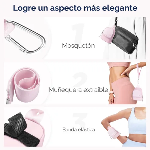 Miniatura 3 de Babysun Mini Mochila Llavero Muñequera Bolso Pequeño de Cambio Monedero Lindo Con Cremallera Cartera Con 3 Ranuras Para Tarjetas RFID Para