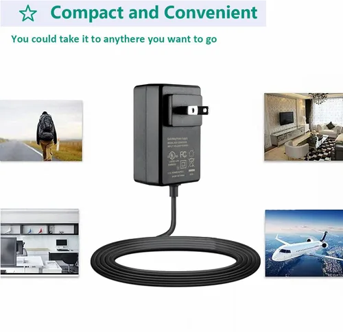 Miniatura 2 de Adaptador de CA CC compatible con Synology DiskStation DS116 de 1 bahía sin disco SAN/NAS Server Power