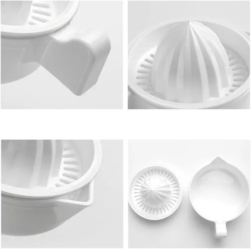 Miniatura 3 de Exprimidor manual de cítricos de doble capa de plástico Exprimidor de fruta de limón naranja Extractor de exprimidores