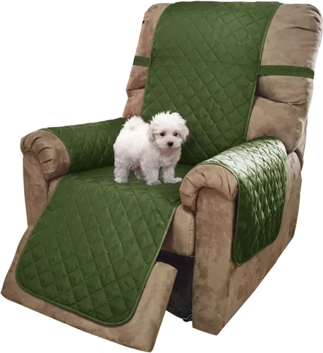 Miniatura 24 de U-NICE HOME Funda de sofá reversible para perros con correas elásticas, resistente al agua, protector de muebles para mascotas, funda de sofá