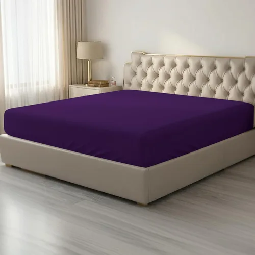 Miniatura 16 de HBHLFZ Sábana Bajera Ajustable King Solamente, Sábana Bajera Suave y Transpirable - 78"x80" Sábana Bajera Ajustable King Size con Bolsillos Blanco