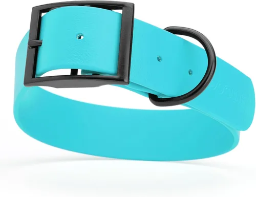 Miniatura 59 de Dogline Biothane - Collar impermeable para perro con hebilla de liberación rápida, resistente cincha de nailon recubierta con resistente y a prueba