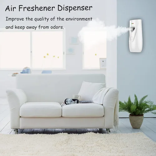 Miniatura 3 de Dispensador automático de ambientador, dispensador de ambientador montado en la pared/de pie, dispensador de fragancia en aerosol adecuado