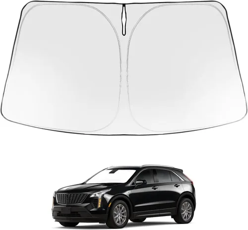 Miniatura 86 de Proadsy Parasol para parabrisas actualizado 2025, ajuste personalizado Dodge RAM 1500 2Dr 2019-2024 2025, 4 capas, plegable, protector de parasol