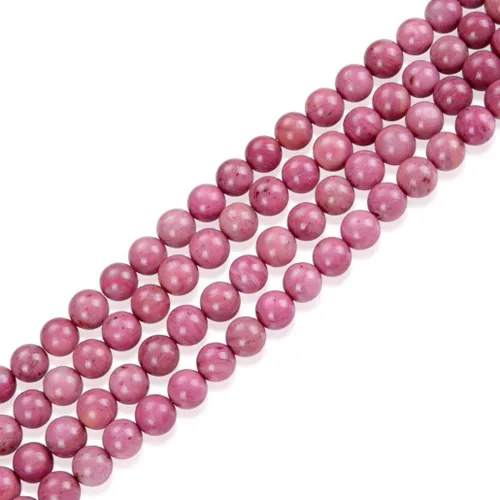 Miniatura 38 de Adabele - 35 piezas de piedras preciosas curativas de cristal de sugilita púrpura natural de 10mm (0.39 pulgadas), cuentas redondas sueltas