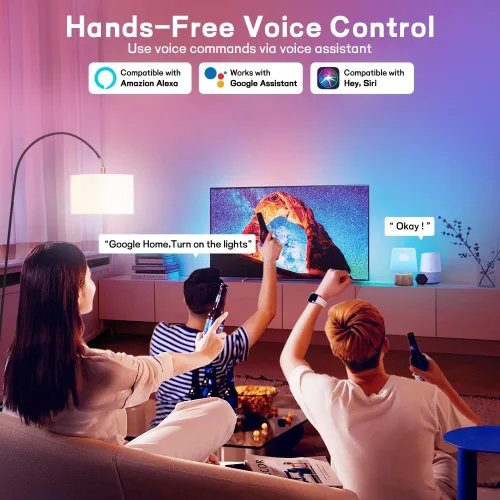 Miniatura 8 de Bombillas inteligentes, bombilla LED regulable que cambia a todo color, compatible con Alexa y Google Assistant, certificado UL FCC, WiFi de 2.4
