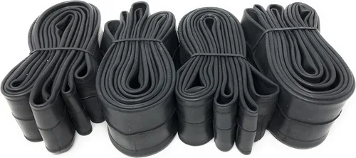 VeloTubes Tubos interiores para bicicleta de montaña, paquete de 4 unidades, selecciona tu tamaño (26", 27.5", 29"), válvula Presta, tubos de