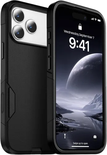 Miniatura 23 de jaroco Funda para iPhone 13 y Funda para iPhone 14 y Funda para iPhone 15 [Protección de Servicio Pesado][Protección contra Caídas de Grado