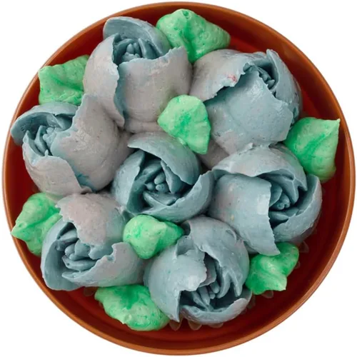 Miniatura 39 de Restaurantware Pastry Tek - Punta de tubería rusa, 1 punta para decoración de pastel de rosas, punta de decoración de acero inoxidable #9 resistente