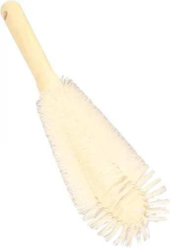 Miniatura 9 de Cepillo limpiador de botellas con mango largo de madera, cepillo para botella de agua, cepillo de cocina para biberón, taza, jarra, tetera, botellas