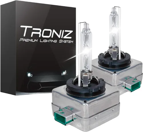 Miniatura 10 de Bombillas HID D1S D1R de 35 W súper brillantes de fábrica de xenón para faros delanteros 66140, reemplazo directo Plug-N-Play, 10000 K, azul 10000K